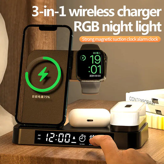 4 In 1 Multifunction Wireless Charger Station