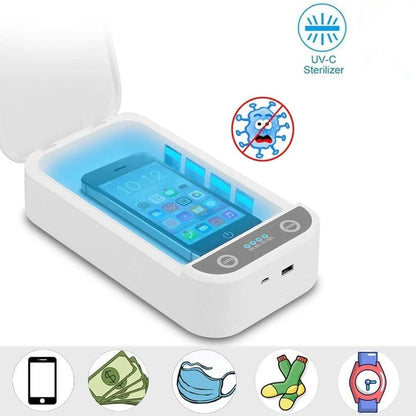 Portable UV Light Cell Phone Sterilizer