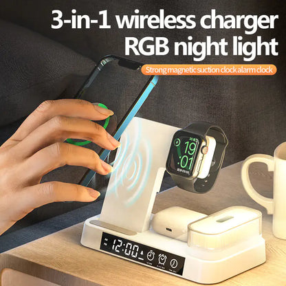 4 In 1 Multifunction Wireless Charger Station